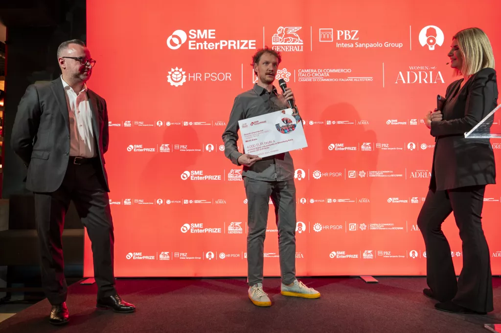 Suosnivač tvtrtke Miret Hrvoje Boljar dobitnik 1. mjesta u kategoriji Okoli&scaron;