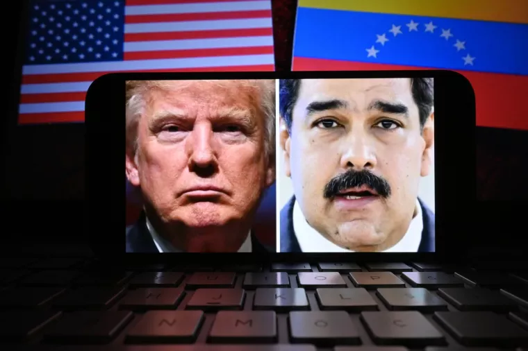 Donald Trump i Nicolas Maduro