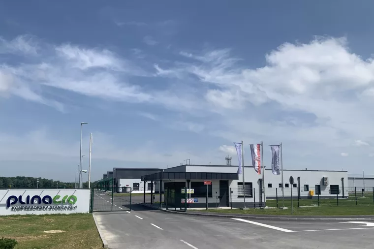Plinacro, kompresorska stanica 