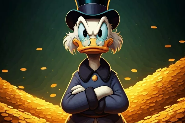 Scrooge McDuck, Baja Patak, &scaron;krtica