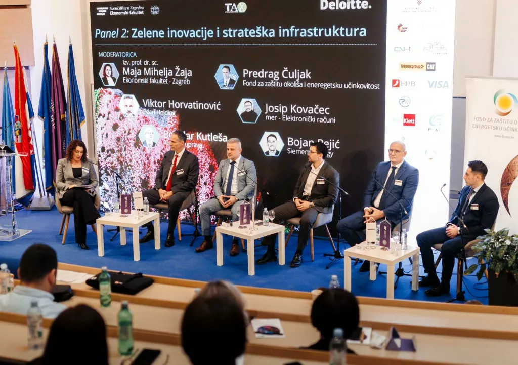 Maja Mihelja Žaja, Predrag Čuljak, Viktor Horvatinović, Josip Kovačec, Božidar Kutle&scaron;a, Bojan PejićPorezna konferencija EFZG i Deloitte