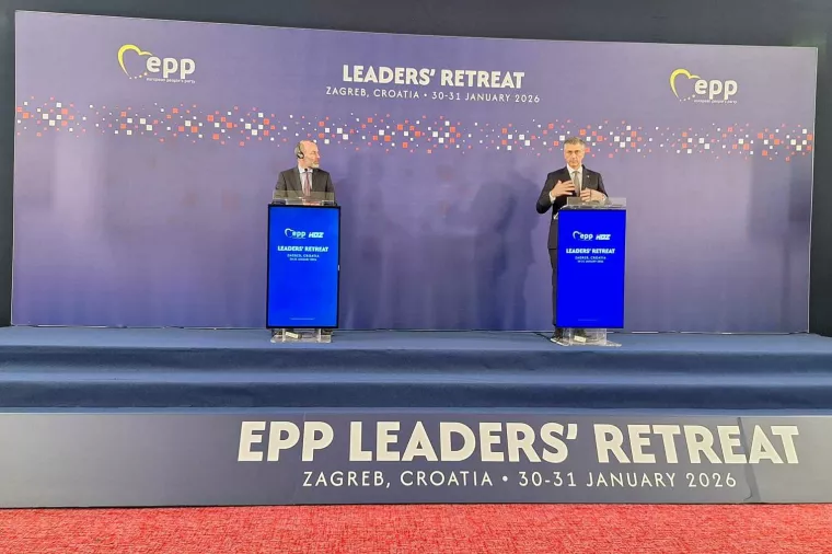 EPP Manfred Weber i Andrej Plenković