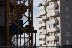 Gradili&scaron;te novih zgrada u zagrebačkom naselju Prečko.