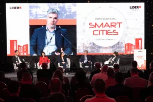 Smart Cities 2026.1. Panel: ime Erlić, Antonija Eremut Erceg, Marina Blažević, Branimir &Scaron;teko, Gordana Gelenčer.
