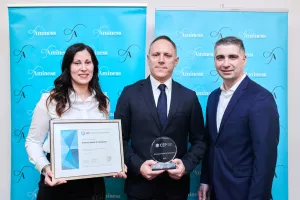 Dodjela certifikata Poslodavac Partner turističkoj kompaniji Aminess