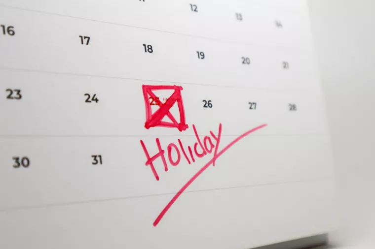 neradni dan, blagdan