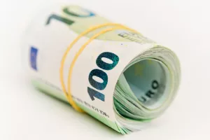 bunt, novac, euri, gumica, bunt novca