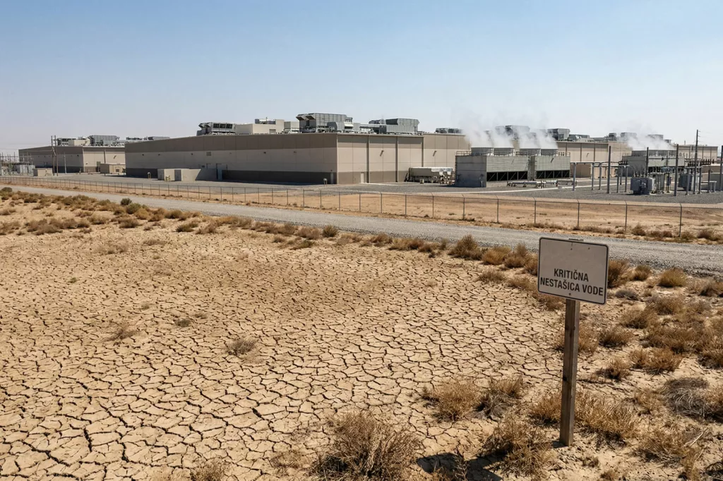 Data Centar, nesta&scaron;ica vode, 