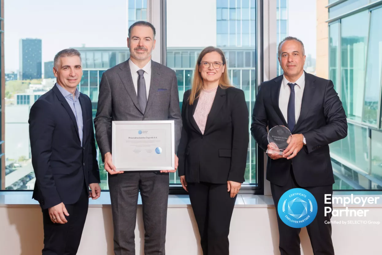 PBZ, Employer Partner certifikat