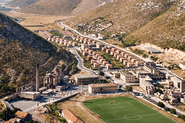 Ra&scaron;a, najmlađi grad u Istri, zbog potreba tamo&scaron;njeg rudnika ugljena, izgrađen za 397 dana