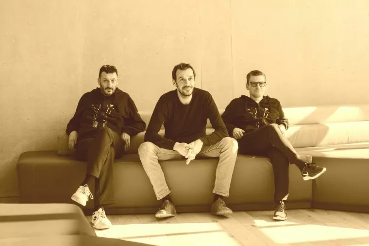 Suvlasnici Infobipa Roberto Kutic, Silvio Kutic, Izabel Jelenic