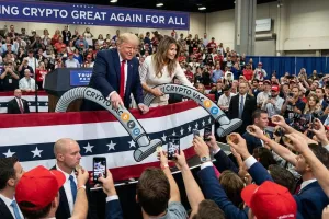 Donald Trump, Melania Trump - memecoin prevare 