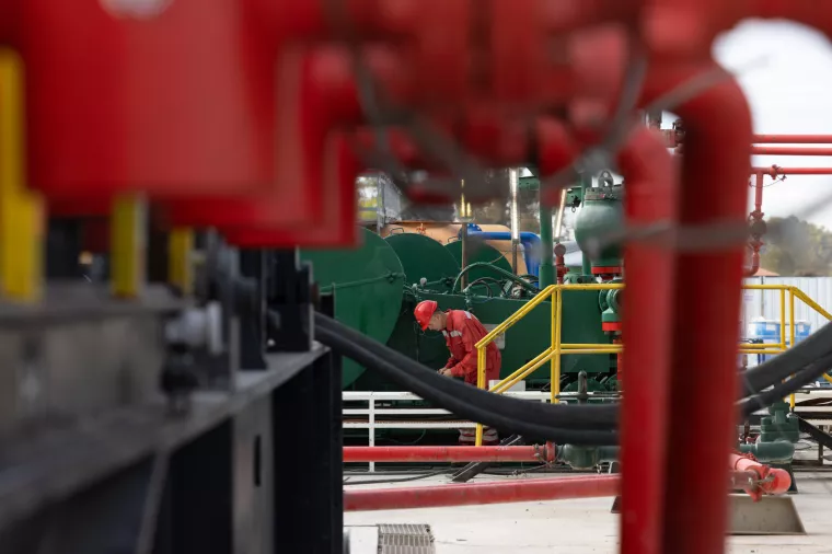 Babina Greda, Enna geotermalno istražno postrojenje.