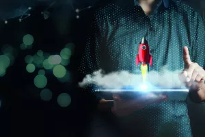 Financiranje startupova ilustracija za naslovnu i temu