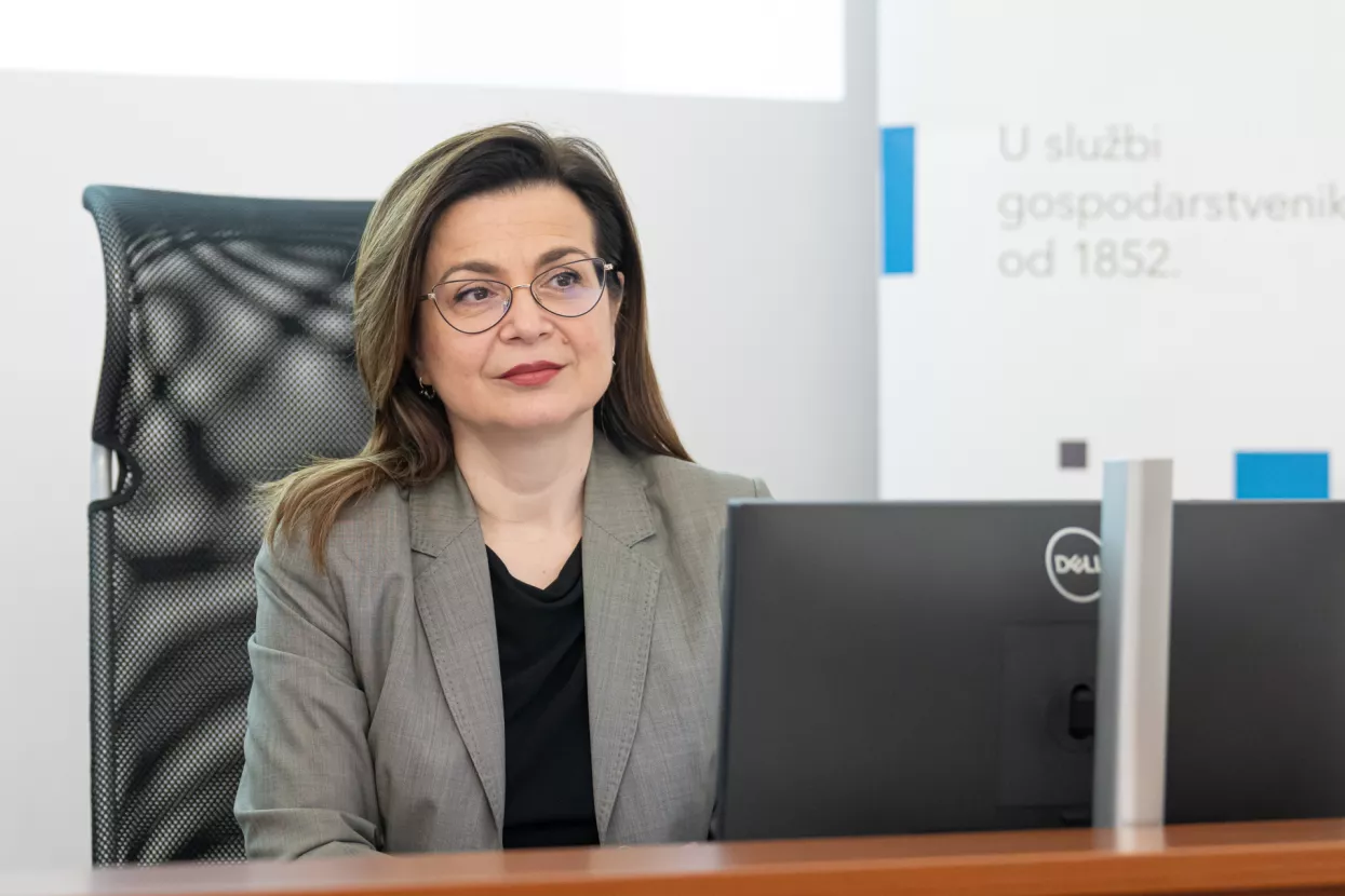 Marija &Scaron;ćulac, direktorica Sektora za industriju i održivi razvoj HGK
