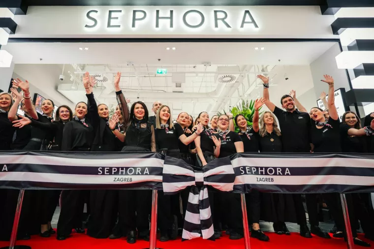Otvorenje prve Sephora trgovine u Hrvatskoj