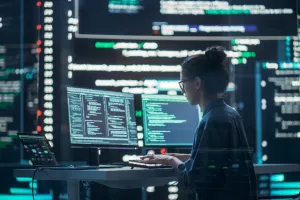 stručnjak za kibernetičku sigurnost, stručnjaci za kibernetičku sigurnost, IT, programerka
