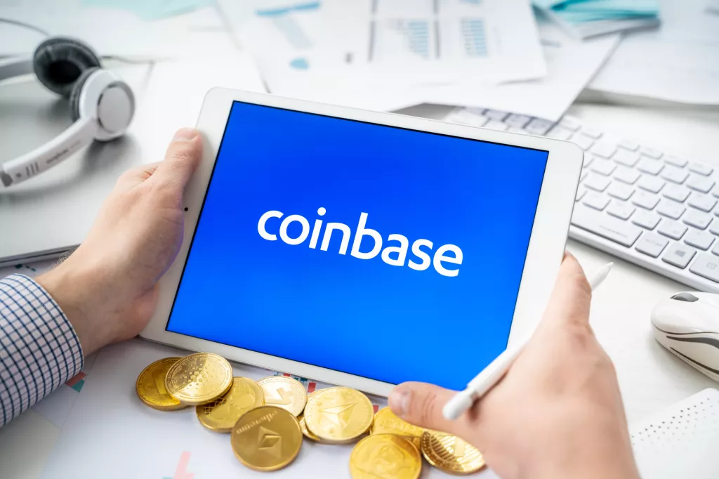 Coinbase aplikacija
