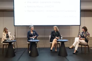 ESG- Održiva budućnost 20'26.3. panel: Izrada izvje&scaron;ća- iskustva iz prakse.Ana Jaklin, Kristina Mumić, Marina Tonžetić, Gordana Gelenčer