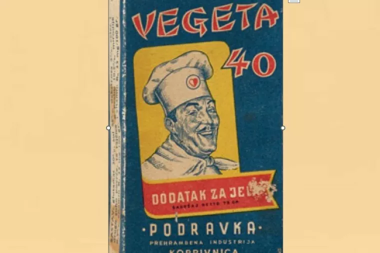 Pakiranje Vegete iz 1959.