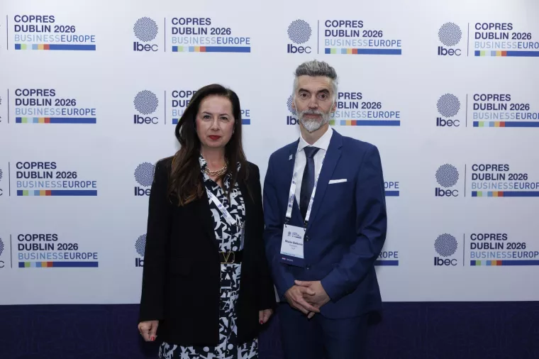 Irena Weber i Mislav Balković, BusinessEurope