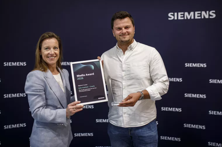 Roko Kalafatić, Siemens Media Award