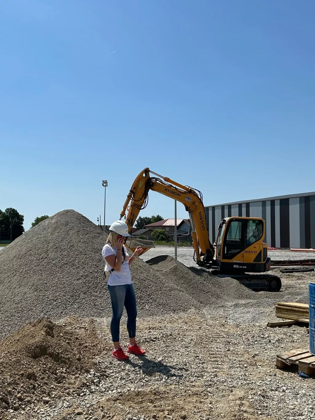 Helena Varendorff, gradili&scaron;te SRC Rovi&scaron;će