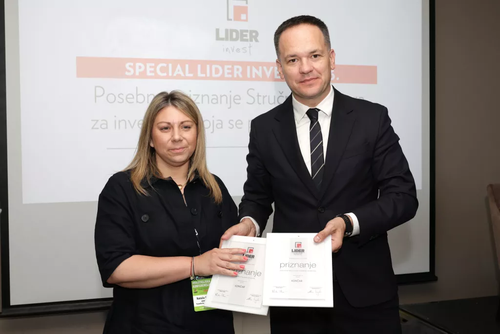 Investicijska konferencija, nagrade: Nata&scaron;a Bari&scaron;ić i Zdenko Lucić
