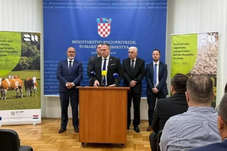 Konferencija za medije ministarstvo poljoprivrede