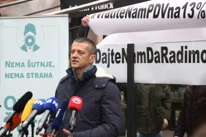 Prosvjed UGP - Zagrab, Dražen Ore&scaron;čanin