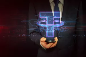 Tether stablecoin symbol