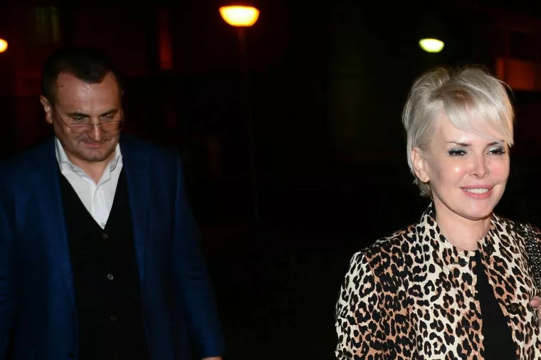 18.10.2017., Zagreb - Izlazak osumnjicenika u akciji Agrokor iz zatvora u Remetincu. Zlatko Canjuga, Piruska Canjuga. r"nPhoto: Marko Prpic/PIXSELL 