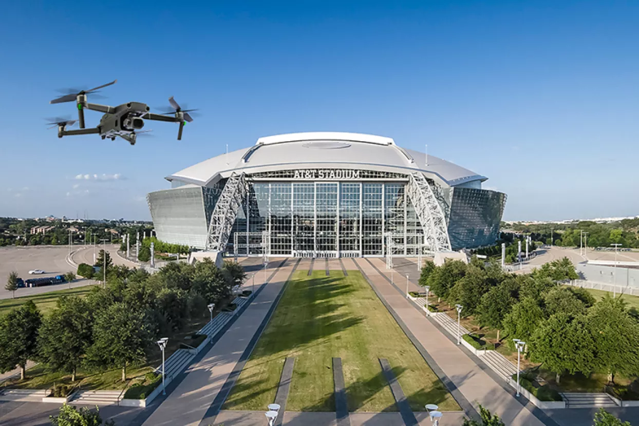 AT&T i Ericsson nedavno su u Texasu u SAD-u demonstrirali sustav obrane od dronova temeljen na ISAC tehnologiji, koristeći postojeću mrežu pete generacije. Nisu čekali potpuni dolazak 6G mreža