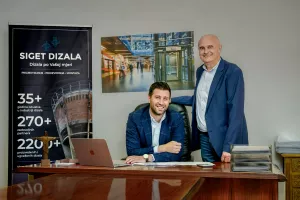 Tomislav i Kre&scaron;imir Bo&scaron;ković, Siget dizala