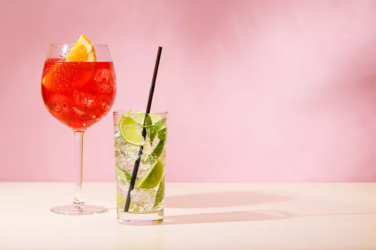 aperol spritz hugo mojito