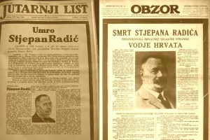 Naslovnice najznačajnijih zagrebačkih novina