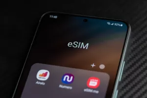 eSIM kartica, aplikacija