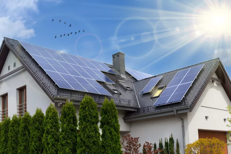solarni paneli kuća