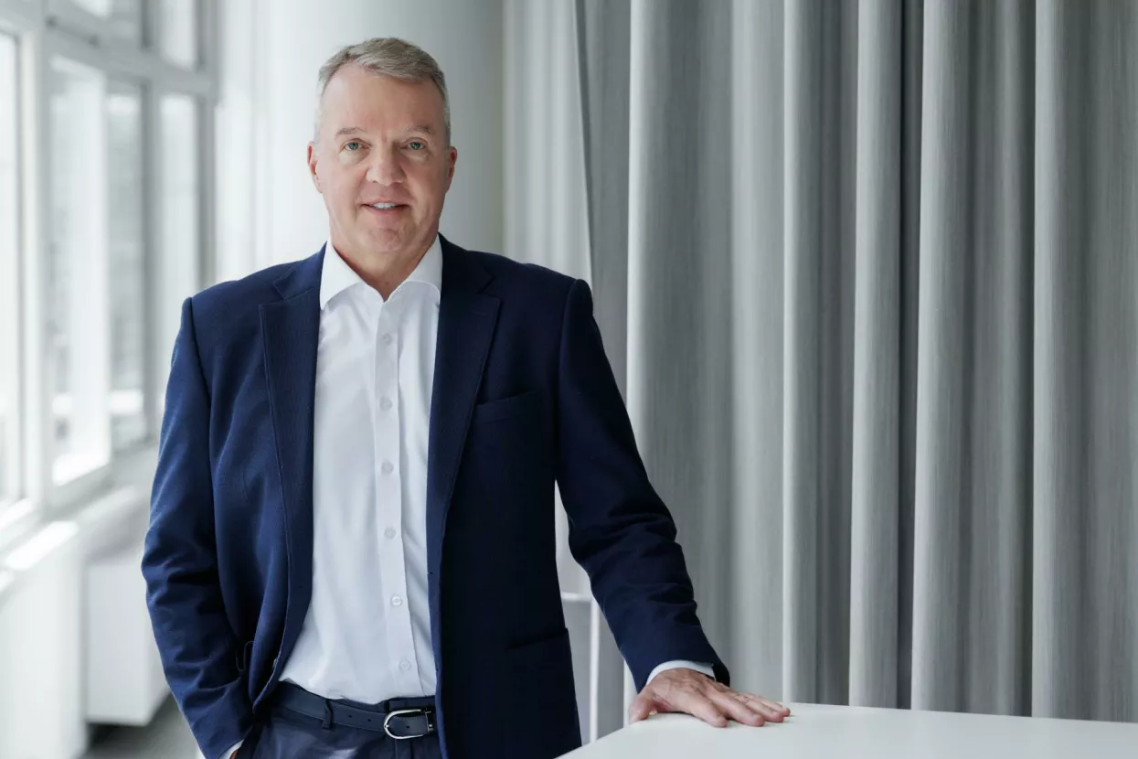Jan L&uuml;der, CEO Voith Hydro