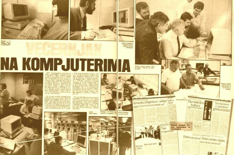 Faksimil izvje&scaron;taja o kompjuterizaciji proizvodnje u Večernjem listu&nbsp;&nbsp;&nbsp;&nbsp;&nbsp;&nbsp;&nbsp;&nbsp;&nbsp;&nbsp;&nbsp;&nbsp;&nbsp;&nbsp;&nbsp;&nbsp;&nbsp;&nbsp;