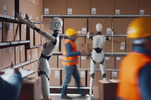 Humanoidni roboti, industrijski roboti