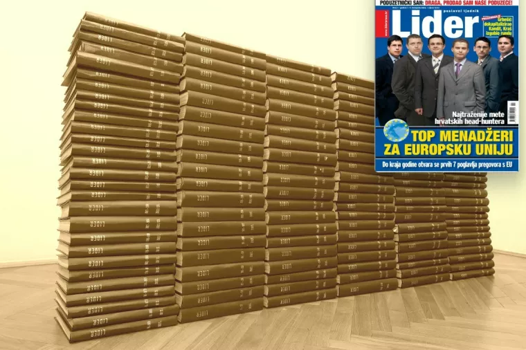 Uvezena dosada&scaron;nja izdanja Lidera i naslovnica prvog broja