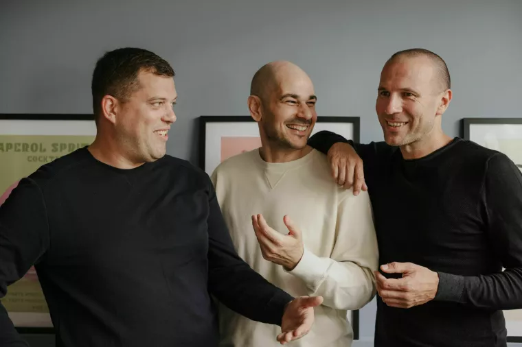 Osnivači Daytone - Goran Draganić, Ivan Burazin i Vedran Jukić