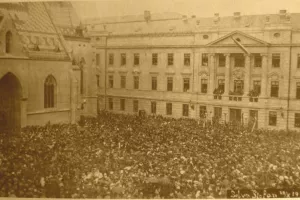 Markov trg, raskid s Austro-ugarskom