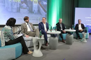 48 sati 2026. Panel Porezna politika: Gordana Gelenčer, Tomislav Ćorić, Dubravko Bilić, Nikola Gospočić i Hrvoje Stojić
